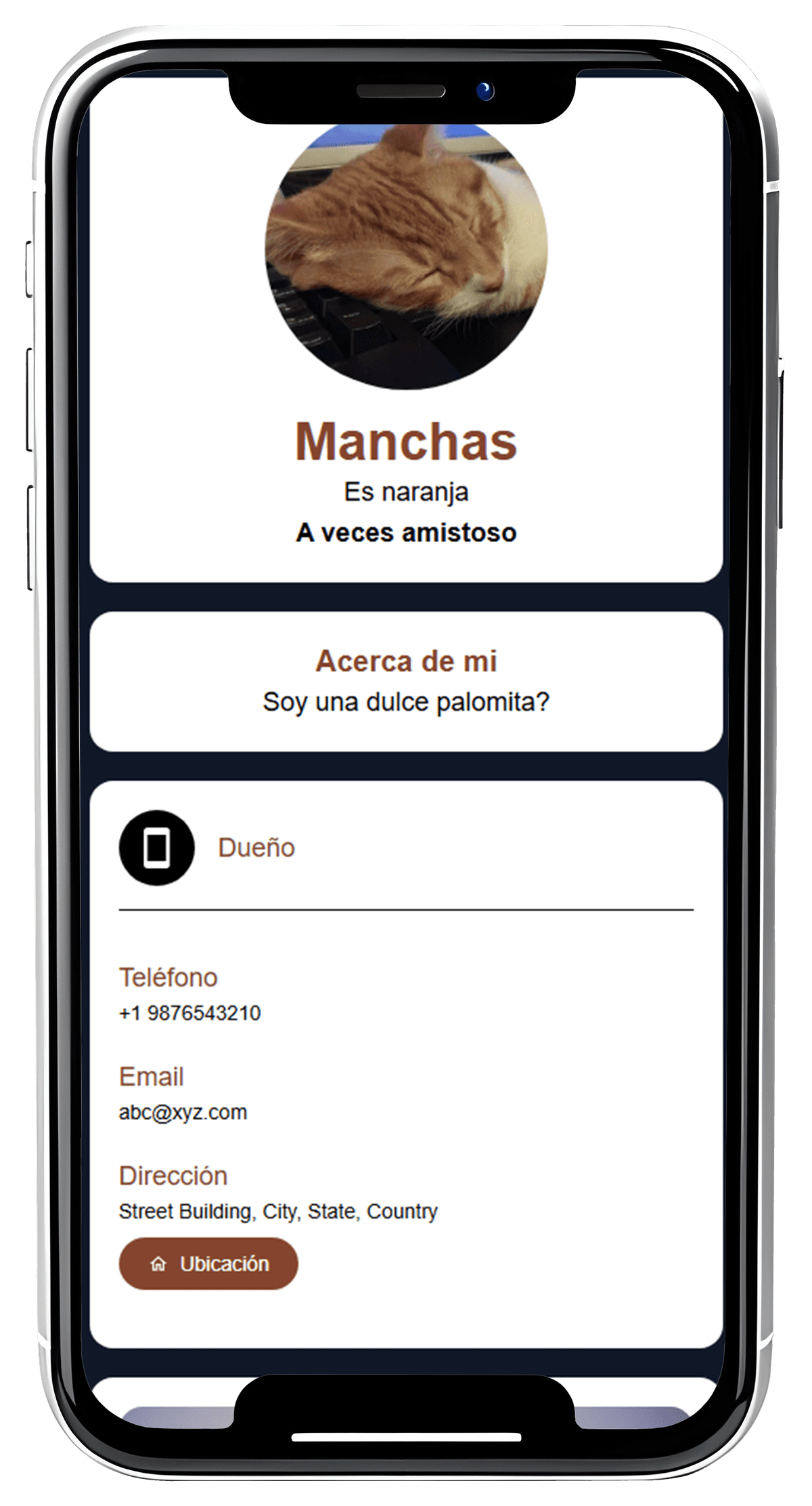 Mobile screen preview
